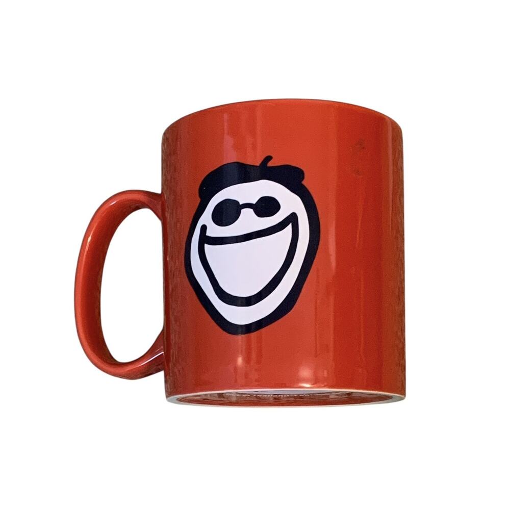 Life is Good Mug Happy Jake Logo Red Coffee Mug Rare